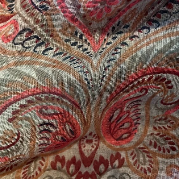 Colorful Patterned Scarves Set - Picture 3 of 4